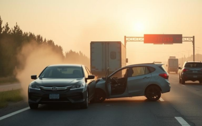 Rideshare driver charged following collision on Highway 417