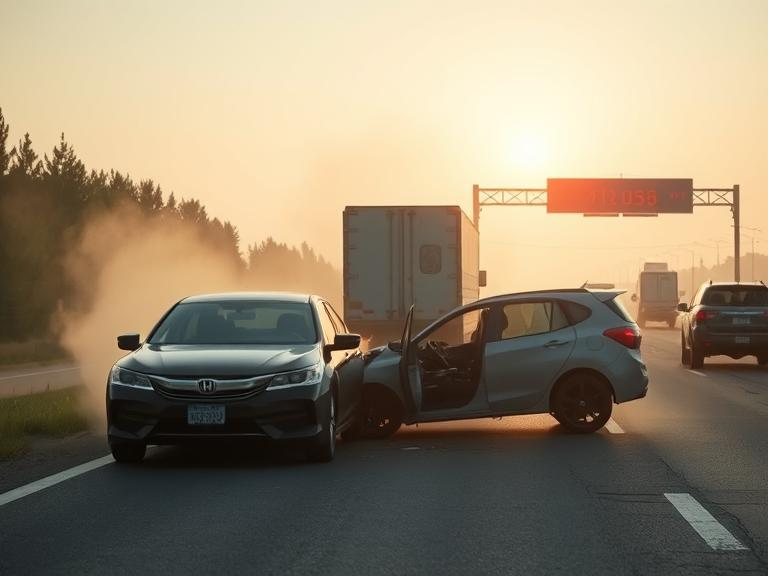 Rideshare driver charged following collision on Highway 417