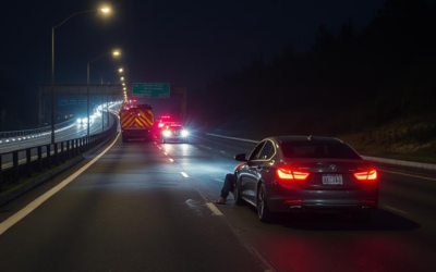 Two people hospitalized with minor injuries after crash on Highway 417 in Ottawa